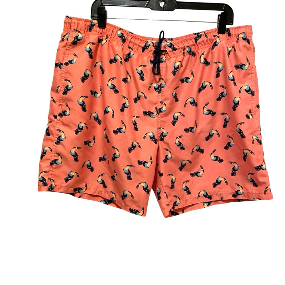 Crown & Ivy Men’s Swim Trunks Toucan Size XL